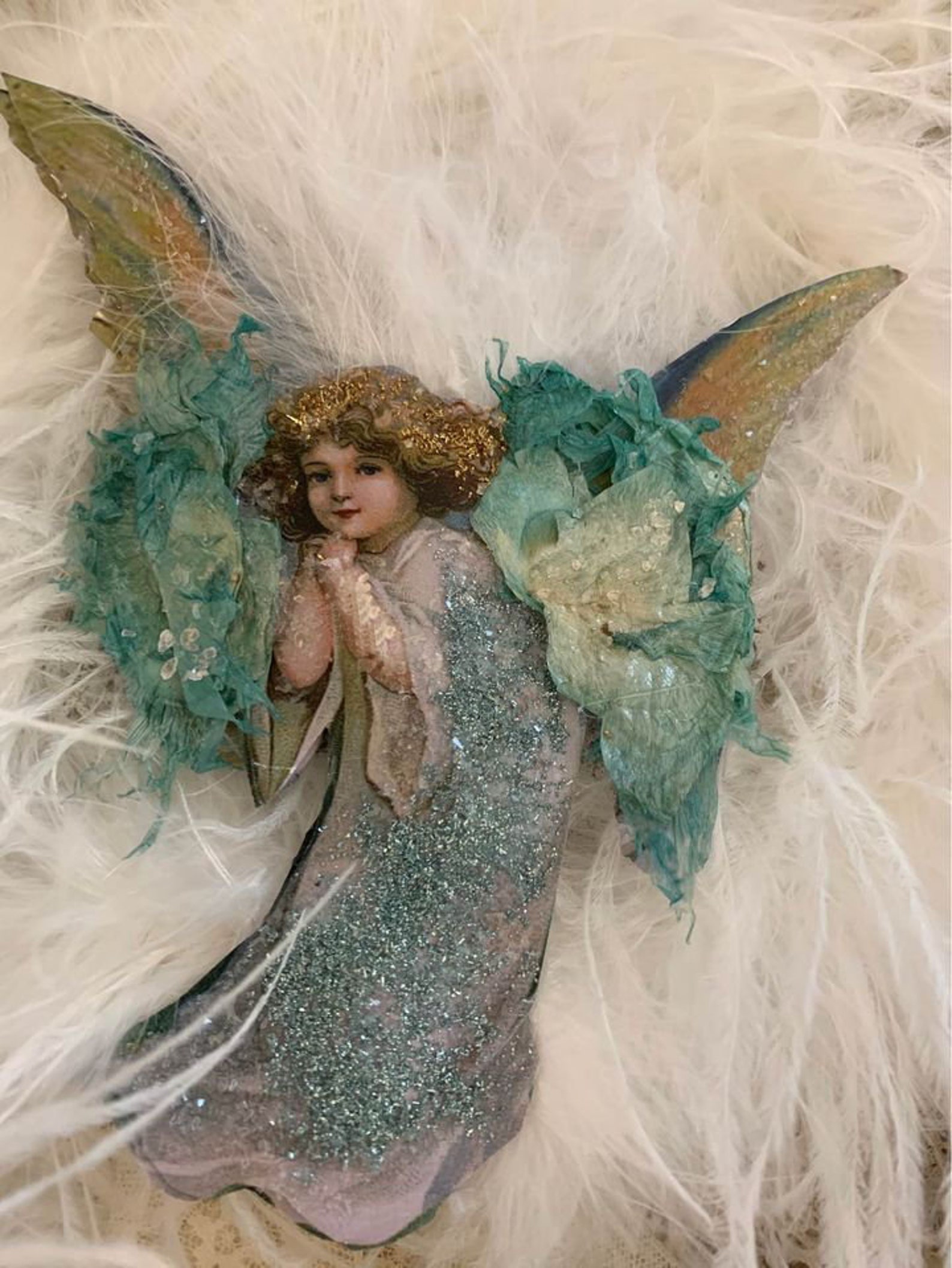 VICTORIAN Angel Ornament Annika Angel of Love and Mercybest - Etsy