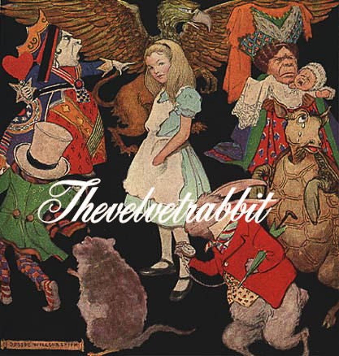Alice in Wonderland Fabnc Blocks.all the Whimiscal Characters.wonderful ...