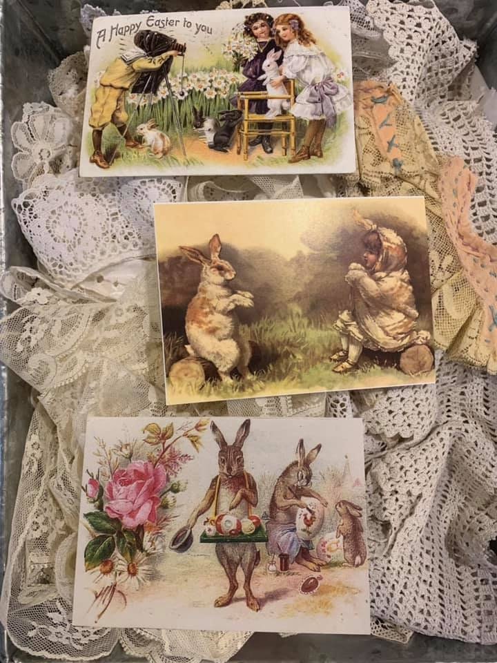 EASTER Postcards Vintage Style Series Two*quality Card Stock*12 ...