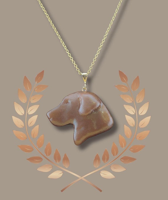 Labrador Retriever Bronze Necklace