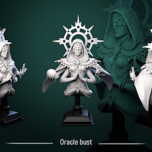 Oracle bust by White Werewolf Tavern