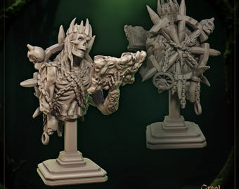 Bust of Vorthakar, Keeper of the Accursed Tome by Great Grimoire