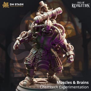 Chemical Abomination with Goblin Rider - Muscles & Brains by DM Stash