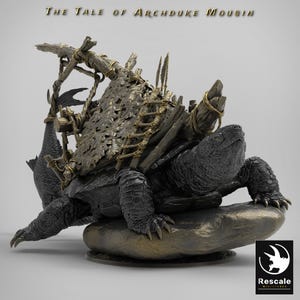 Turtle with mice by Rescale Miniatures