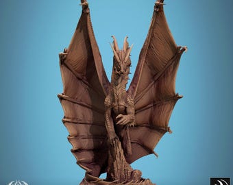 Charla sobre el legendario dragón dorado metálico de Rescale Miniatures