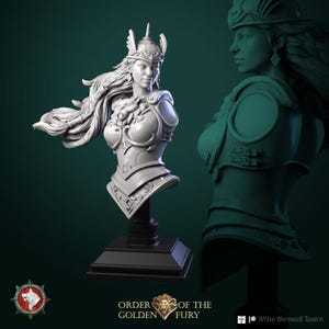 Katharina Furious bust by White Werewolf Tavern