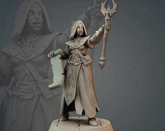 Female Priest by Galaad Miniatures