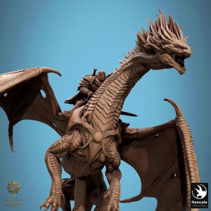Dragon Watcher of the Silent Sentinels Fly by Rescale Miniatures