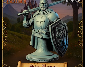 Bust of Knight - Sir Boris by PRIMAL Collectibles