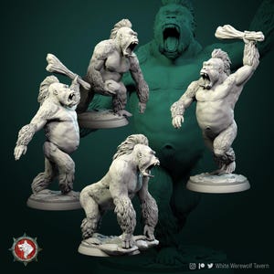 Crushing monkey by White Werewolf Tavern