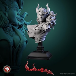 Bust of Superintendent | busts | by White Werewolf Tavern | D&D | DND | pathfinder | RPG | Tabletop