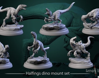 Halflings dino mount by White Werewolf Tavern