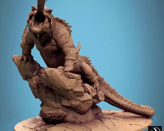 Ancient Alligator by Rescale Miniatures
