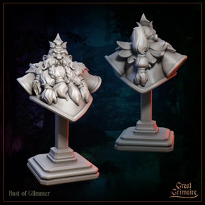Bust of Glimmer by Great Grimoire