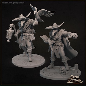 Dr. Corvus | plague doctor | by Great Grimoire | D&D | DND | pathfinder | RPG | Tabletop