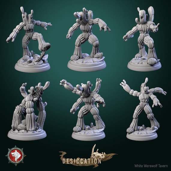 Desert Monsters | by White Werewolf Tavern | D&D | DND | Pathfinder | RPG |  Tabletop - Etsy