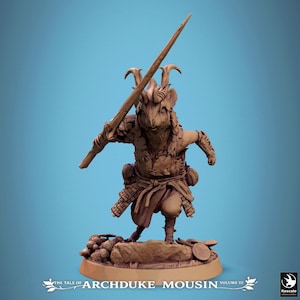 Mouse Charge by Rescale Miniatures