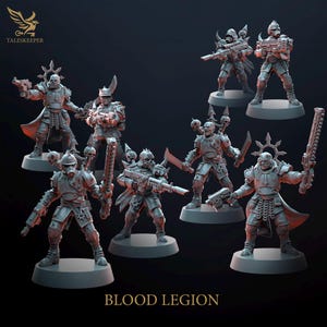 Blood Legion Infantry (x8) by Tales Keeper