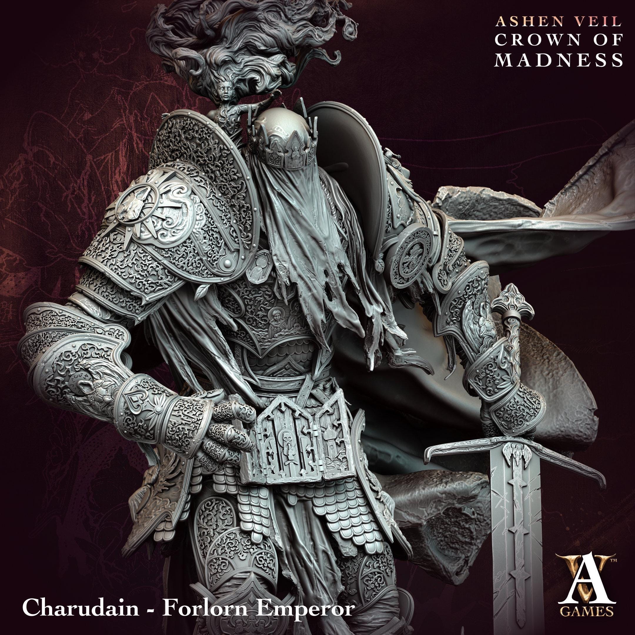 Charudain Forlorn Emperor by Archvillain Games Ireland
