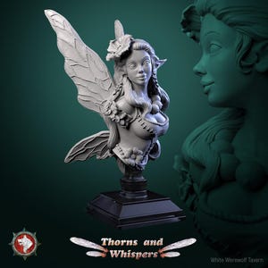 Bust of Blossomwing by White Werewolf Tavern