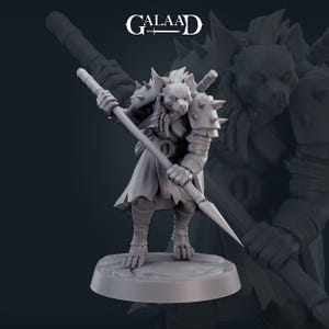 Female Gnoll by Galaad Miniatures