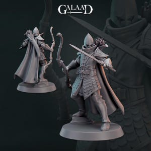 Guerrero elfo de Galaad Miniatures