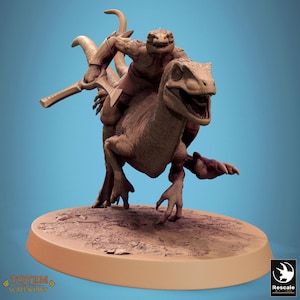 Jurassic Velociraptor Run by Rescale Miniatures