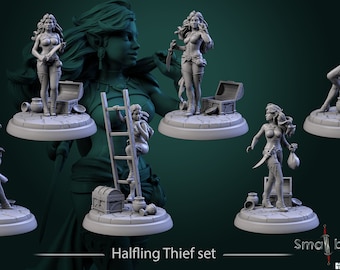 Halfling Thief by White Werewolf Tavern