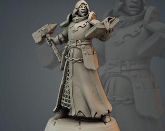 Priest Hold Book by Galaad Miniatures