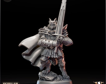Piotr Kvade - Warrior of the Hollow Moon by Archvillain Games