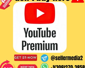 Read description first || Youtube premium by your email || youtube account || account youtube premium || get it on whatsapp or telegram||