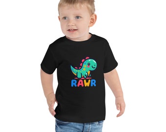 Dino RAWR - Toddler Short Sleeve Tee