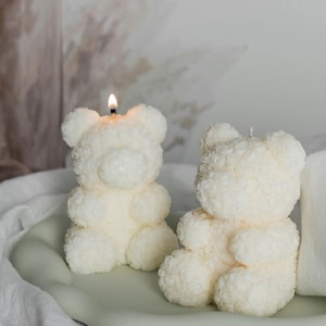 Teddy candle