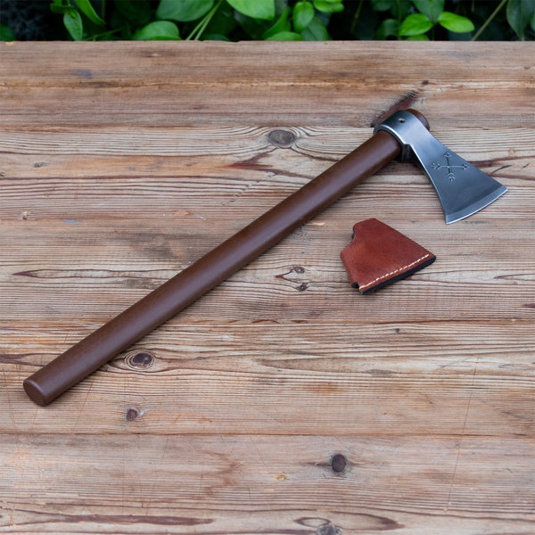 Lakota Forged Steel Tomahawk Camping Axe