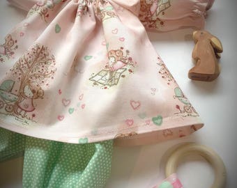 Reggiisdolls Easy Peasy Dress and Bloomers pattern PDF Fits 12&#39; to 18&quot; dolls and Teddy Bears