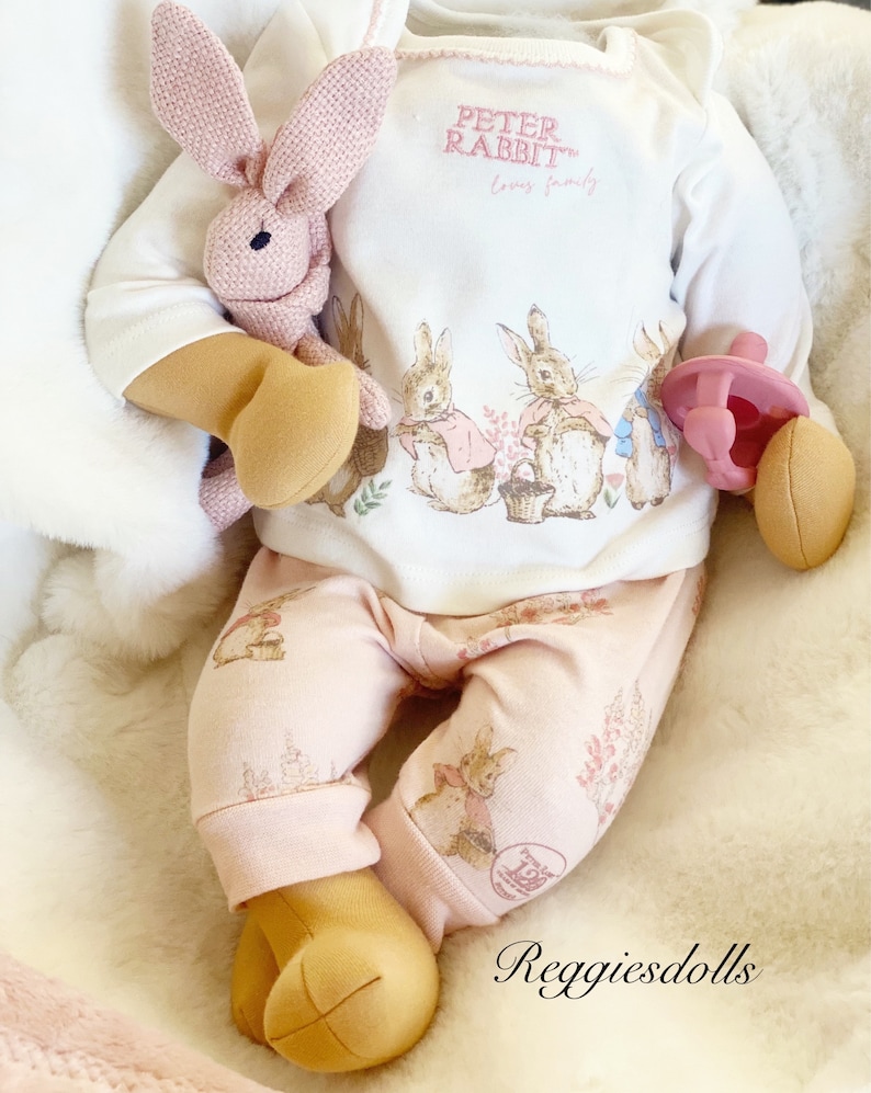 Reborn doll NEW body with armatures in arms Reggiesdolls Pre stuffed all sizes FRee SHipping in US only image 8