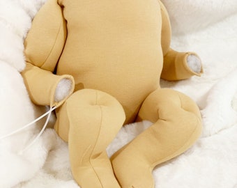 Reborn doll body for 1/4 hands  SILICONE ONLY Reggiesdolls Pre stuffed all sizes FRee SHipping in US only