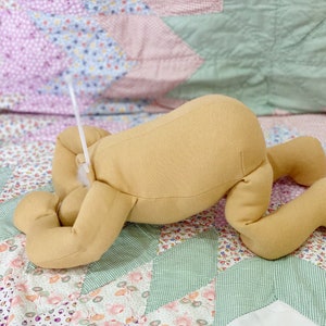 Reborn-Puppe Pose n' Cuddle Body Reggiesdolls, vorgefüllt, alle Größen. Kostenloser Versand nur in den USA Bild 2