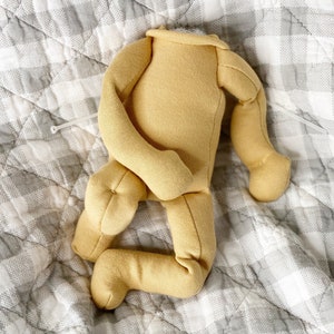 Reborn-Puppe Pose n' Cuddle Body Reggiesdolls, vorgefüllt, alle Größen. Kostenloser Versand nur in den USA Bild 4