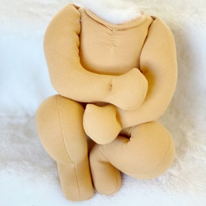 Reborn doll NEW body with armatures in arms Reggiesdolls Pre stuffed all sizes FRee SHipping in US only image 1