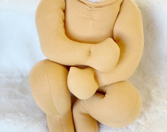 Reborn doll NEW body  with armatures in arms Reggiesdolls Pre stuffed all sizes FRee SHipping in US only