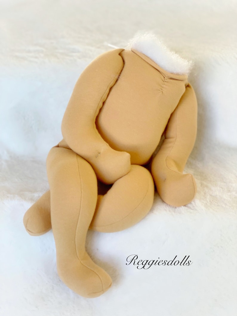 Reborn doll NEW body with armatures in arms Reggiesdolls Pre stuffed all sizes FRee SHipping in US only image 7