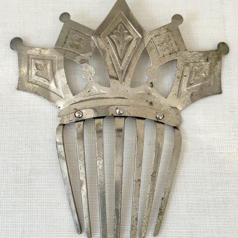 Victorian Hair Comb - Etsy