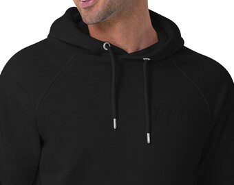 ITR "Blackout" Unisex eco raglan hoodie