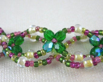 Prairie Floating Flower Bracelet