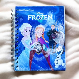 Eco-Friendly Frozen Upcycled Journal Blank & Perfect for Creativity!