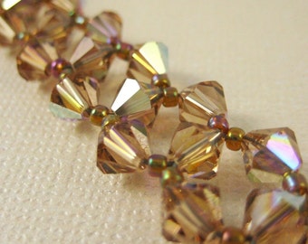 Light Topaz Swarovski Sparkle Bracelet