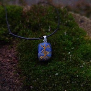 Pagan Amulet, Runic Pendant, Talisman of Fortune