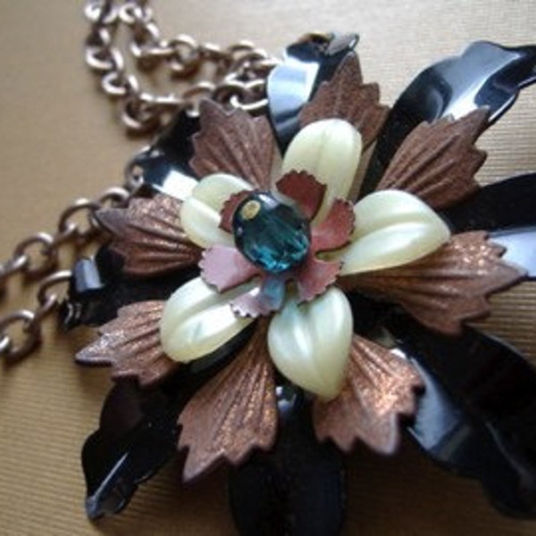 Layered and Luminous Vintage Double Strung Necklace