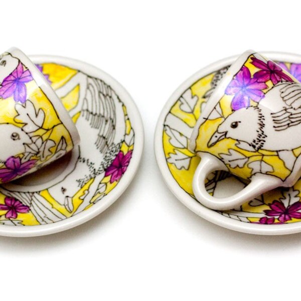 2 people espresso set - Special discount 50% off
